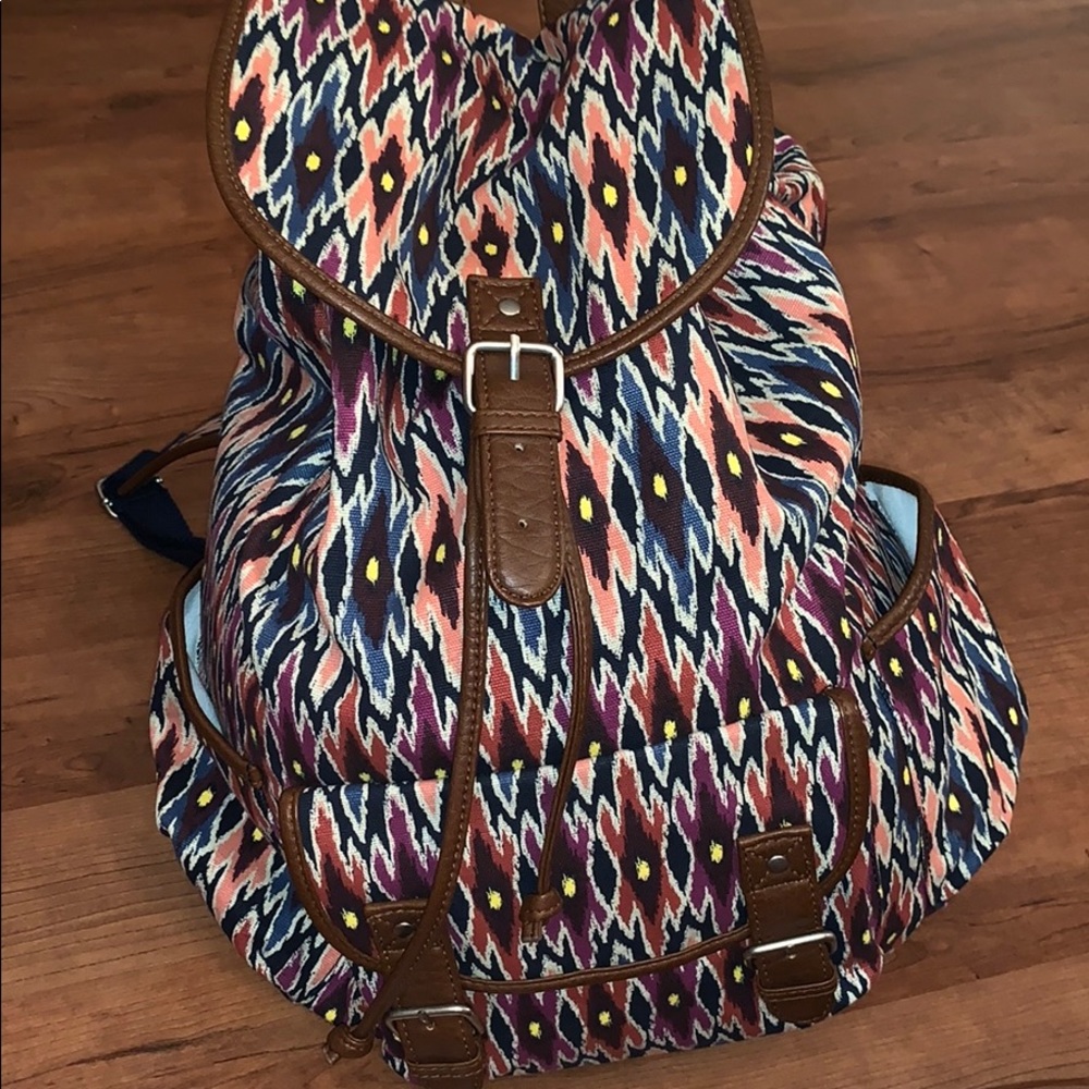 Tribal Print Backpack
